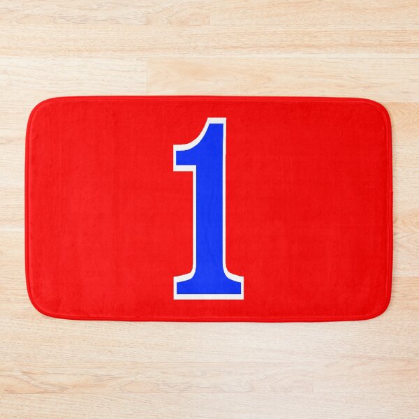 Item preview, Blue number one with white border, Wilt designed and sold by nopemom.