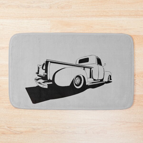 Item preview, Chevy 3100 Pickup 2 - stylized black on light background  designed and sold by mal-photography.