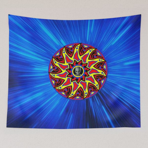Item preview, Alien Starburst Mandala designed and sold by AuntyReni.