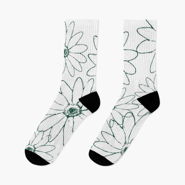 Item preview, Patrón de flor bosquejada azul designed and sold by Poetic Patterns Studio.