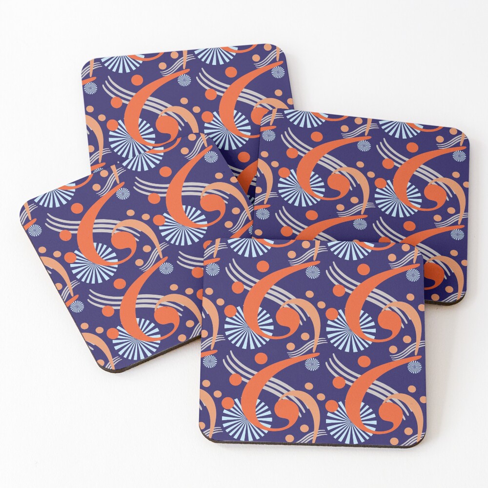 Item preview, Coasters (Set of 4) designed and sold by RetroNeon.