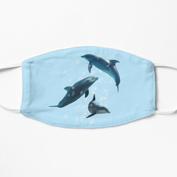 Dolphins in the Sea Mask