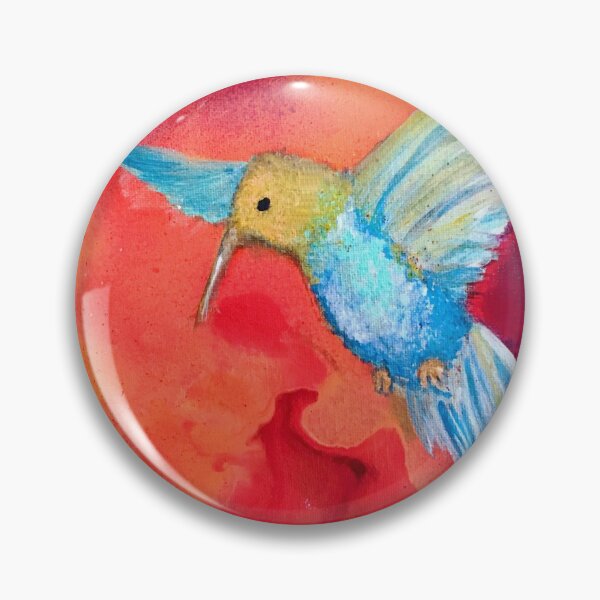 Item preview, Autumn Hummingbird designed and sold by PaintedPuffer.