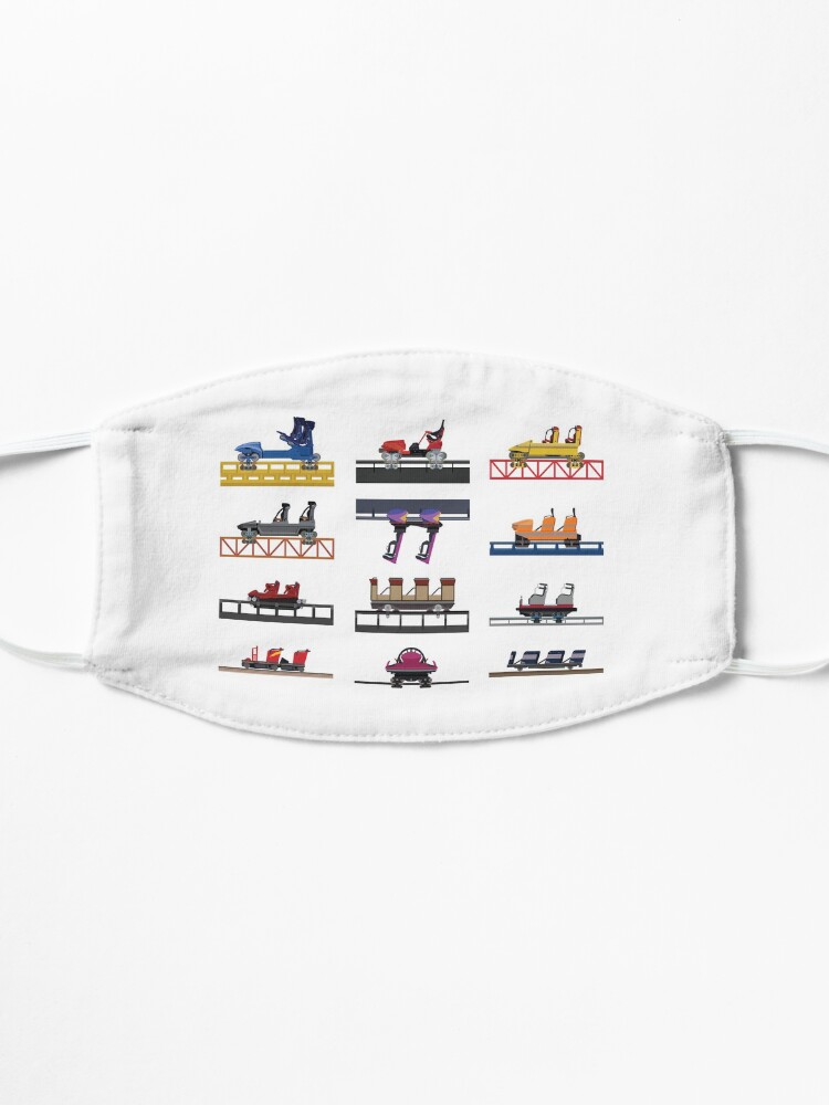 Alternate view of Hersheypark Coaster Cars Design Mask