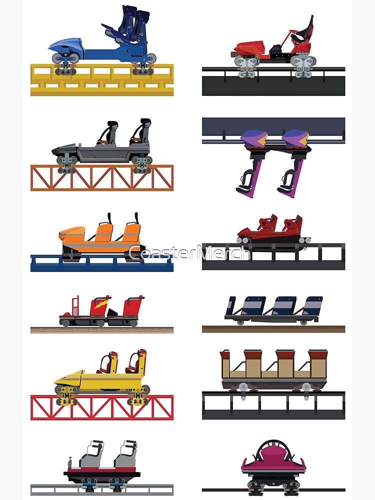 Hersheypark Coaster Cars Design by CoasterMerch