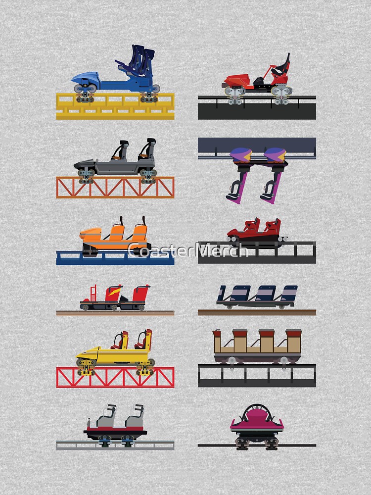 Hersheypark Coaster Cars Design by CoasterMerch
