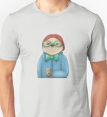 Hipster Sloth Unisex T-Shirt