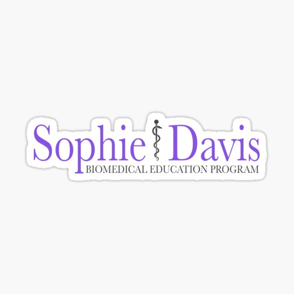 "Sophie Davis Biomedical Education Program" Sticker by calistakee