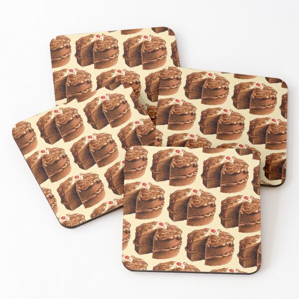 Item preview, Chocolate Cake Pattern designed and sold by Kelly  Gilleran.