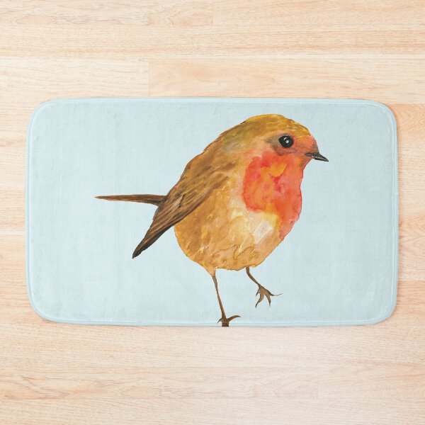 Item preview, Watercolor Robin Bird designed and sold by Mali Moazart.