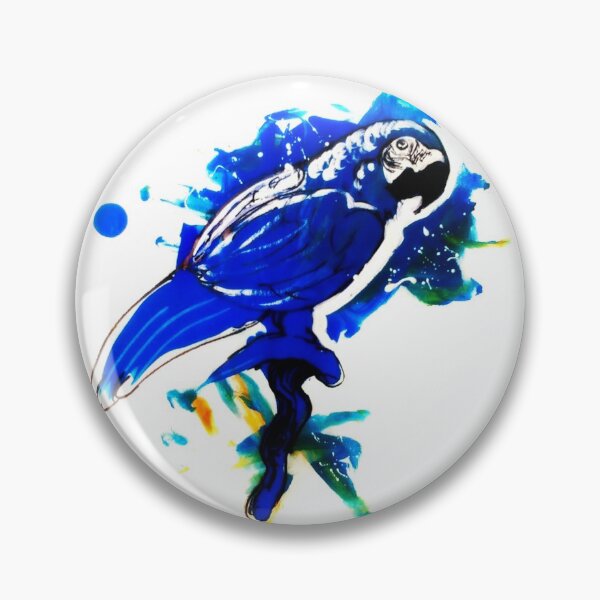 Item preview, Blue Macaw designed and sold by Amanda Richmond.
