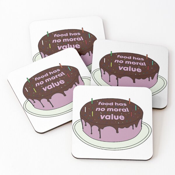 Item preview, Food Has No Moral Value designed and sold by MikkiMischief.