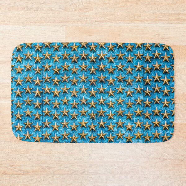 Item preview, Field of Golden Stars on Blue designed and sold by srgreen.