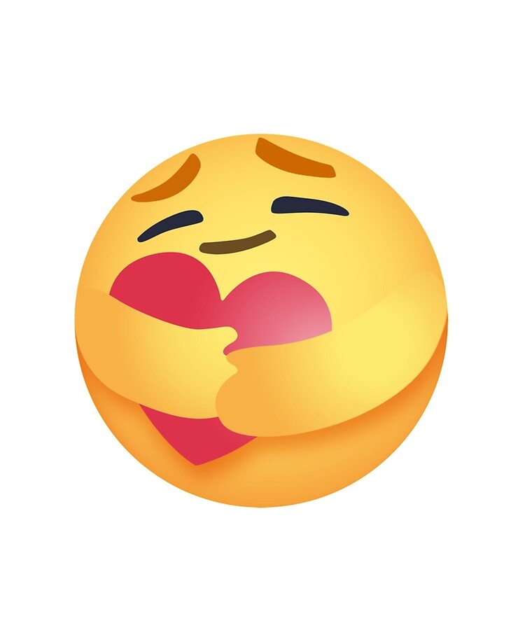 New FB Care Emoji - Hug Heart Caring Emoji Classic , stay safe ...