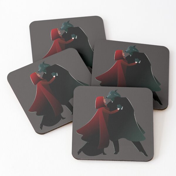 Item preview, Little Red Riding Hood Mr. Wolf Dancing Tango Salsa Bachata Kizomba designed and sold by 108dragons.
