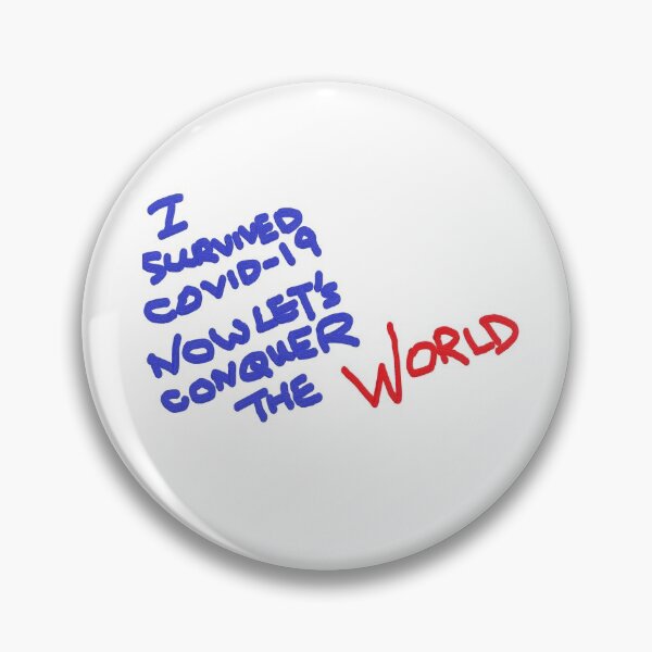 Item preview, COVID-19 SURVIVED NOW LET'S CONQUER THE WORLD designed and sold by CMarketingCo.