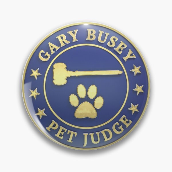 Item preview, Gary Busey Pet Judge Seal designed and sold by PetJustice.