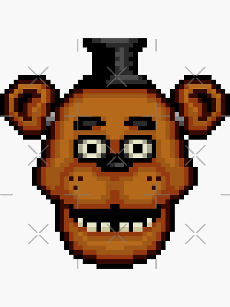 Five Nights at Freddy's - Pixel art - Classics Sticker pack