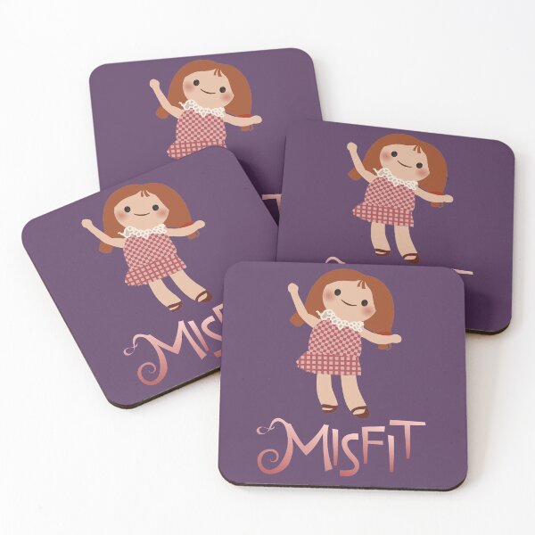 Misfits - A Dolly for Sue Coasters (Set of 4)