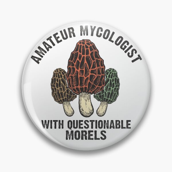 Item preview, Amateur Mycologist with Questionable Morels biology lover gift designed and sold by alenaz.