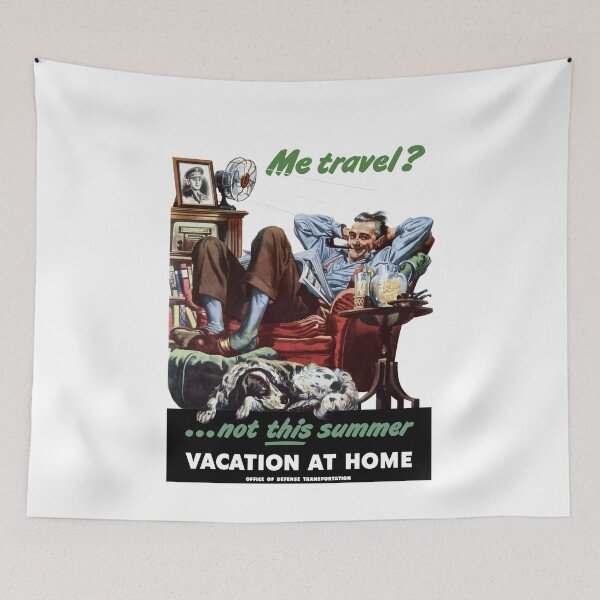 Artikelvorschau, Ich reise? Nicht diesen Sommer. Urlaub zu Hause. entworfen und verkauft von warishellstore.