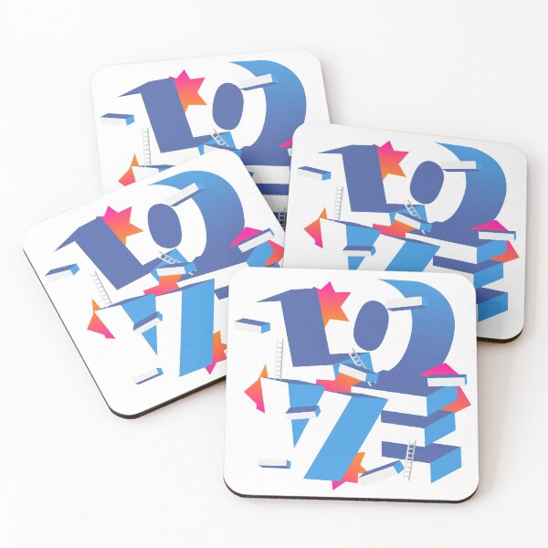 Item preview, 3D Love Typography designed and sold by samboniface.