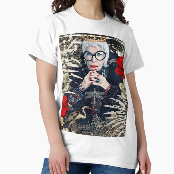Vista previa del artículo con la obra «Iris Apfel», diseñado y vendido por Muycote.