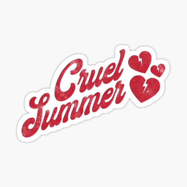 Cruel Summer - Taylor Swift Sticker