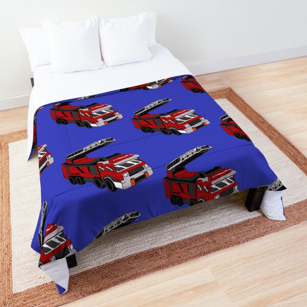 Fire truck hotsell comforter twin