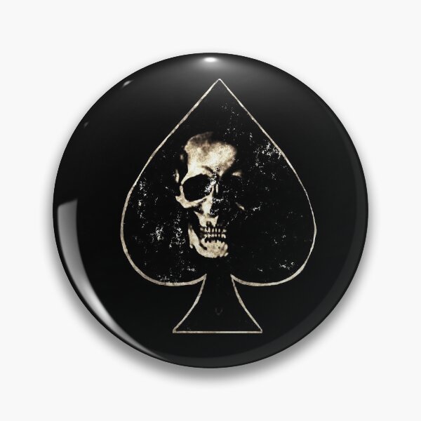 Item preview, Stylish Ace of Spades Skull Heavy metal Rockabilly rock rebel music gift t shirt designed and sold by Johannesart.