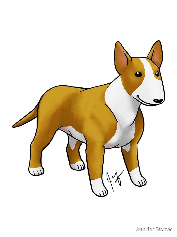 Bull Terrier - White by jameson9101322
