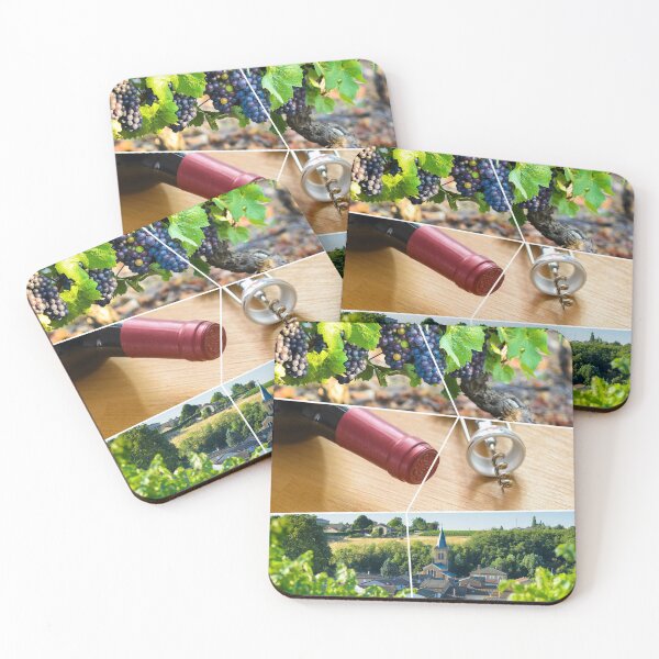 Item preview, Photo collage of vineyards and Beaujolais designed and sold by Gaël FONTAINE.