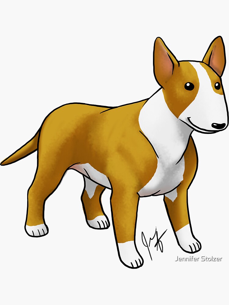 Bull Terrier - White by jameson9101322