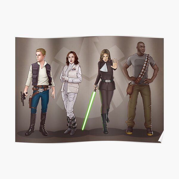 A Galaxy Far Away - Agents Combined Poster