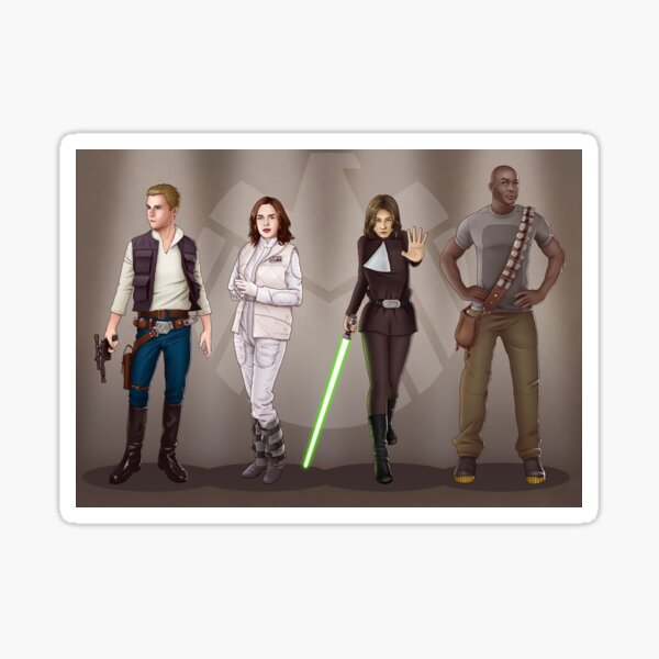 A Galaxy Far Away - Agents Combined Sticker