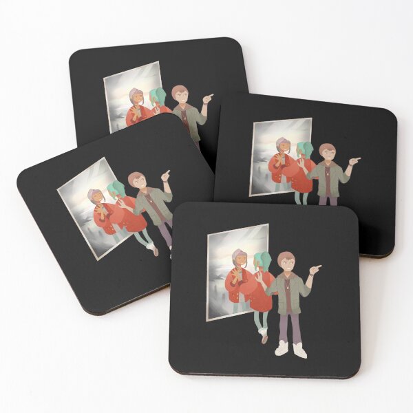Item preview, Oxenfree mirror (transparent) designed and sold by stalewasabi.