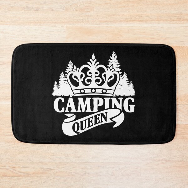 Item preview, Funny Camping Queen Outdoor Camper designed and sold by Tee Kaboom!.