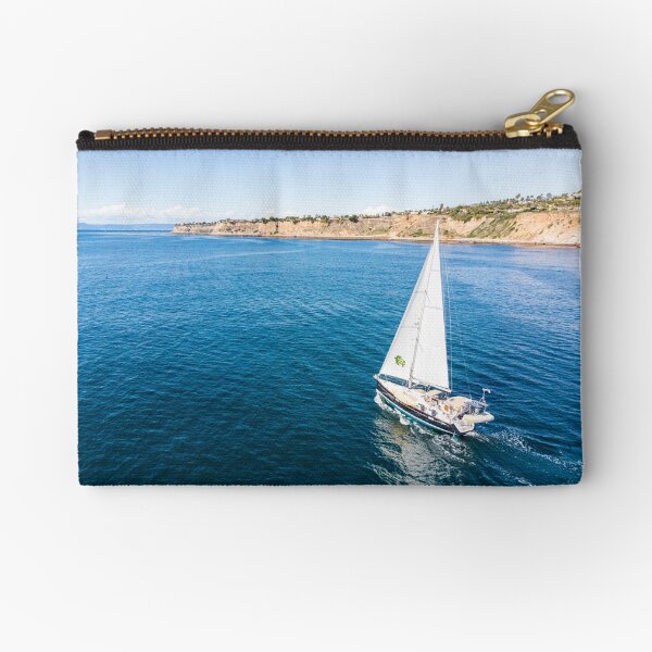 Sailing Away Zipper Pouch