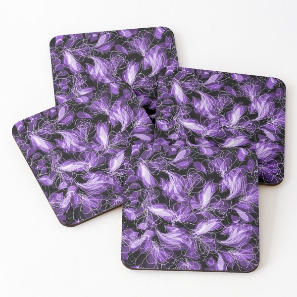 Item preview, Purple Abstract Fairy Wings Pattern designed and sold by HavenDesign.
