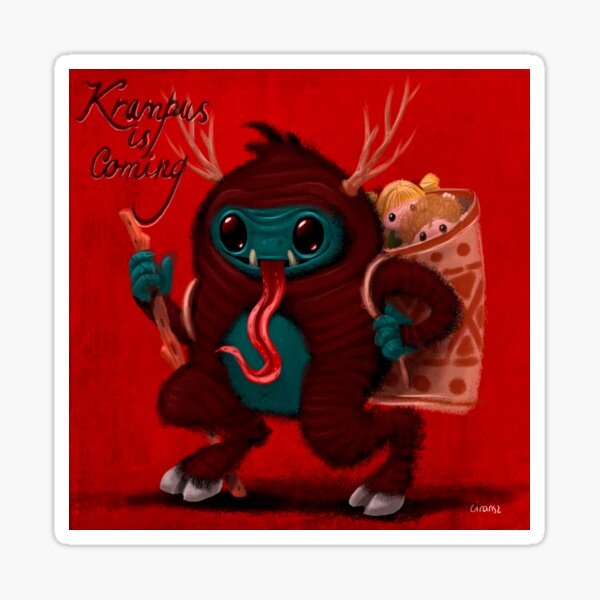 Krampus Sticker