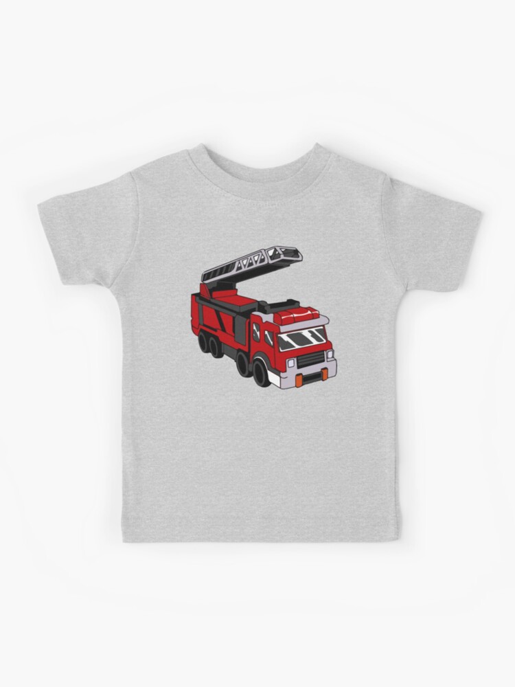 Chemises pompier pour enfants Camion de pompiers' T-shirt Enfant