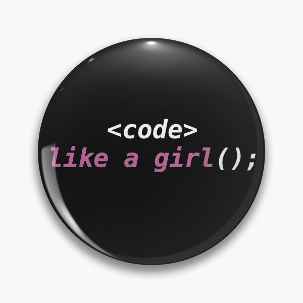 Item preview, Code like a girl funny gifts for female coder or developer  designed and sold by alenaz.