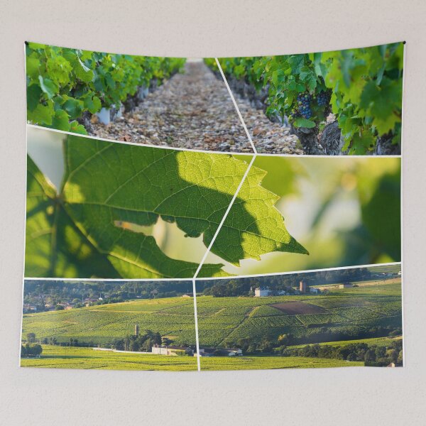 Item preview, Photo collage of vineyards and Beaujolais designed and sold by Gaël FONTAINE.