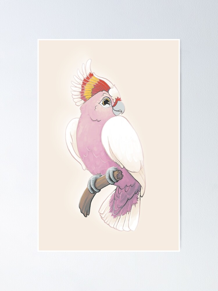 Cheeky Cocky Poster For Sale By Theysaurus Redbubble