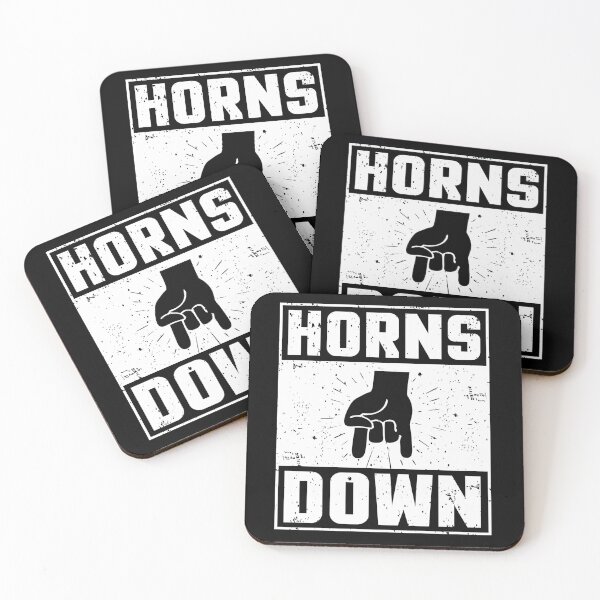 Item preview, Horns Down Football fan sign  designed and sold by alenaz.