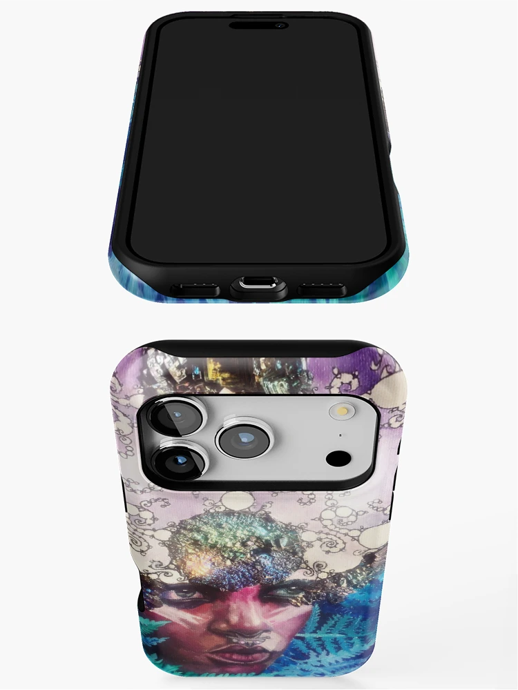 Thumbnail 3 of 4, iPhone Case, BismuthxFractals designed and sold by Mary ..