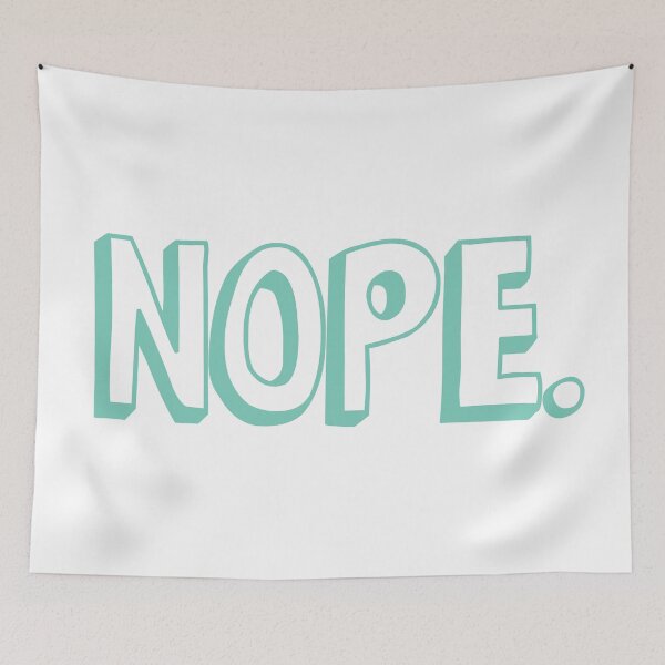 Item preview, Nope. Not today, Coronavirus! designed and sold by BlackCoffeeCake.