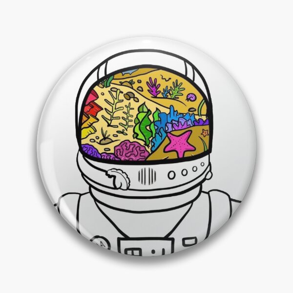 Item preview, Underwater Astronaut designed and sold by Laura Bronson.