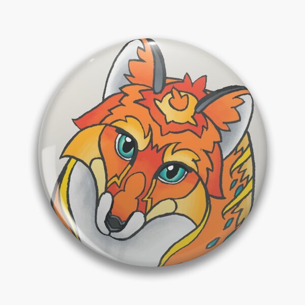 Item preview, Mandala Fox designed and sold by Theysaurus.