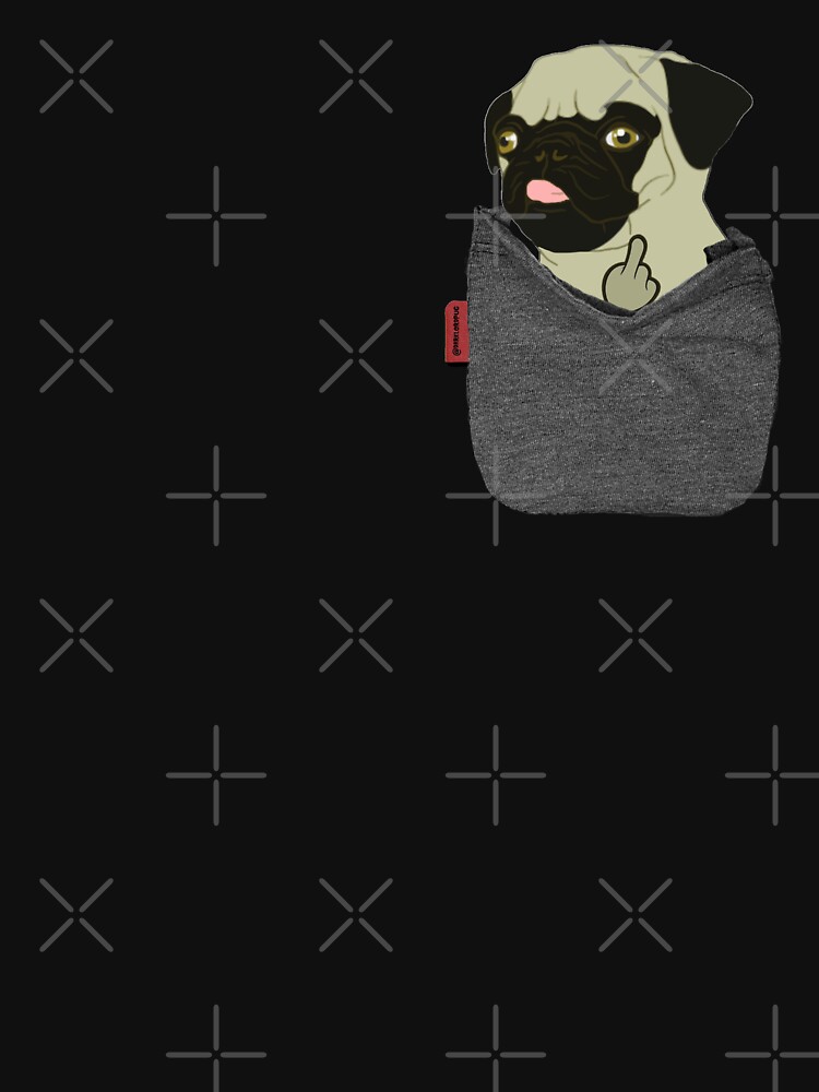 Pug You Pocket by darklordpug
